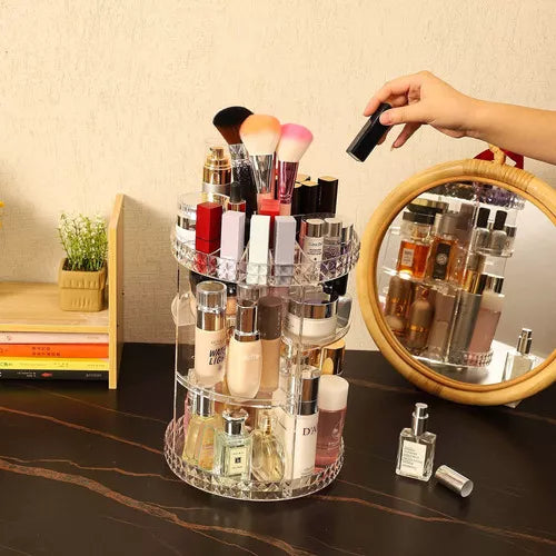 Organizador De Maquillaje Giratorio