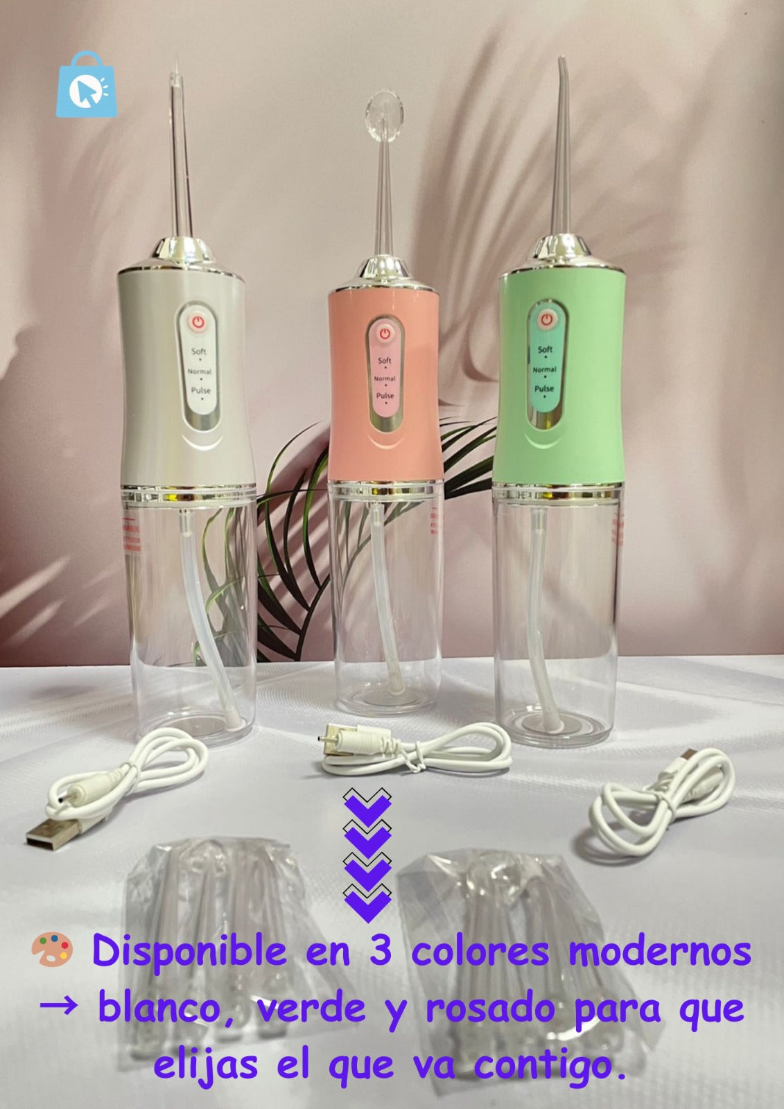 Irrigador Oral Recargable