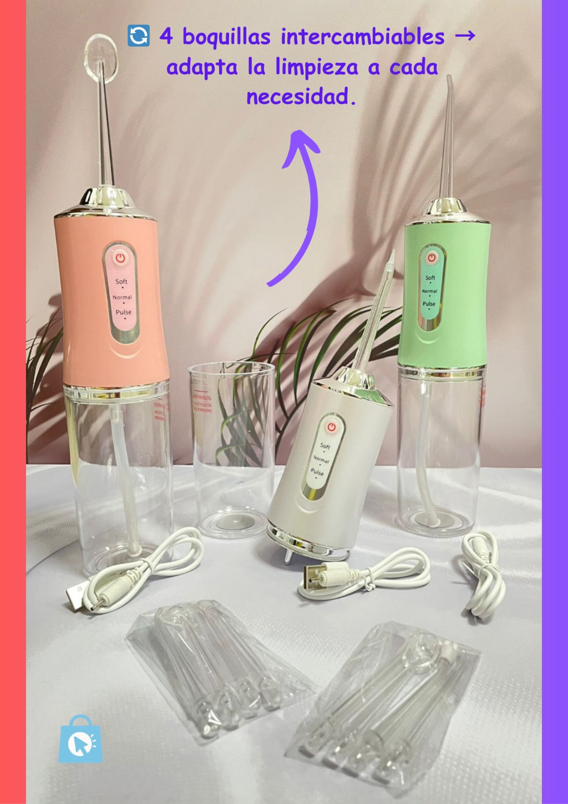 Irrigador Oral Recargable